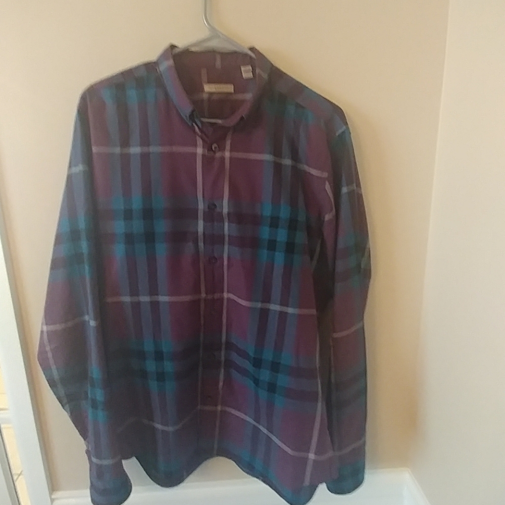 Burgundy shirt